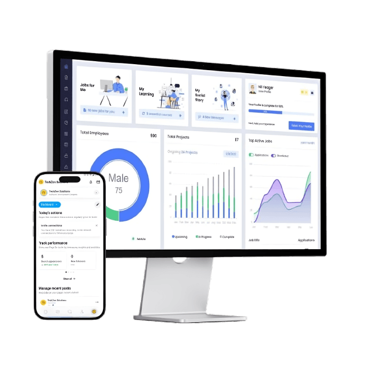 Jobzon Benefits Mockup