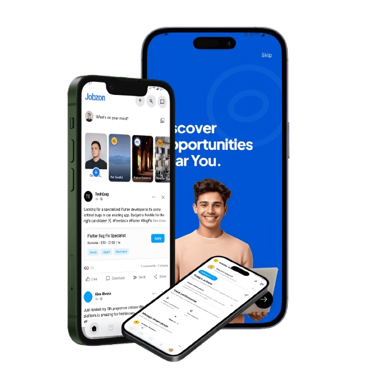 Jobzon App Showcase